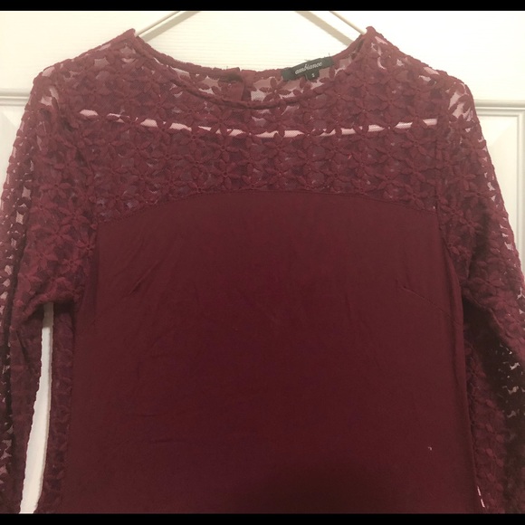 Beautiful Maroon Crop Top - Picture 3 of 5